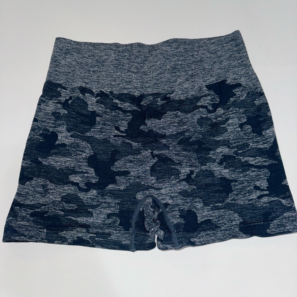 Athletic shorts red, black, blue and green size medium high waist